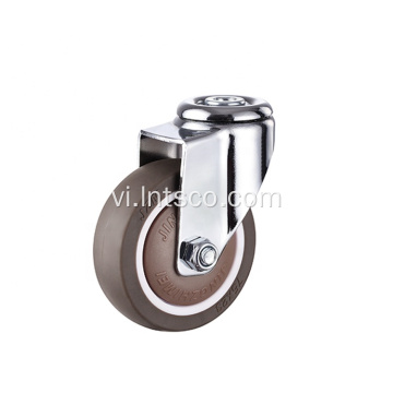 Đồ nội thất Caster Wheels TPR Mềm cao su Bolt lỗ